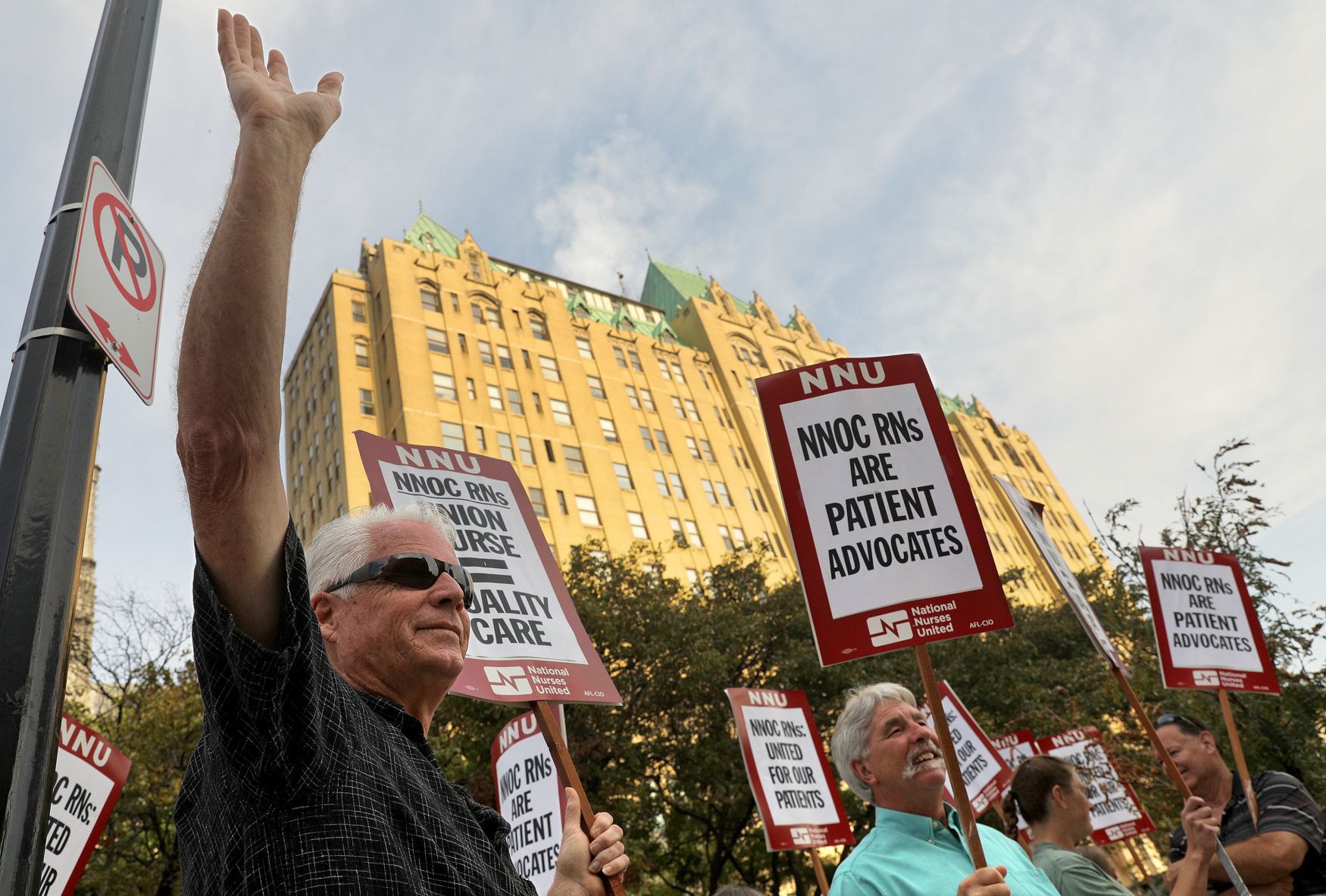 Nurses picket short staffing at SLU Hospital